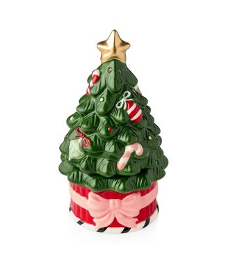 Ceramic Tree Salt and Pepper Shaker