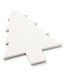 Christmas Tree Marble Charcuterie Board - White