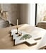 Christmas Tree Marble Charcuterie Board - White