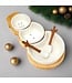 Holiday Snowman Appetizer Server