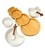 Holiday Snowman Appetizer Server
