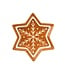 Gingerbread Star Plate - Holiday Decor