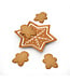 Gingerbread Star Plate - Holiday Decor