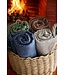 Chappy Wraps Harborview Herringbone Light Grey Blanket