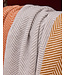 Chappy Wraps Harborview Herringbone Light Grey Blanket