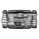 Crankbrothers CrankBrothers Multi-Nineteen: 19 Lightweight Mini Tools in One, Matte Black