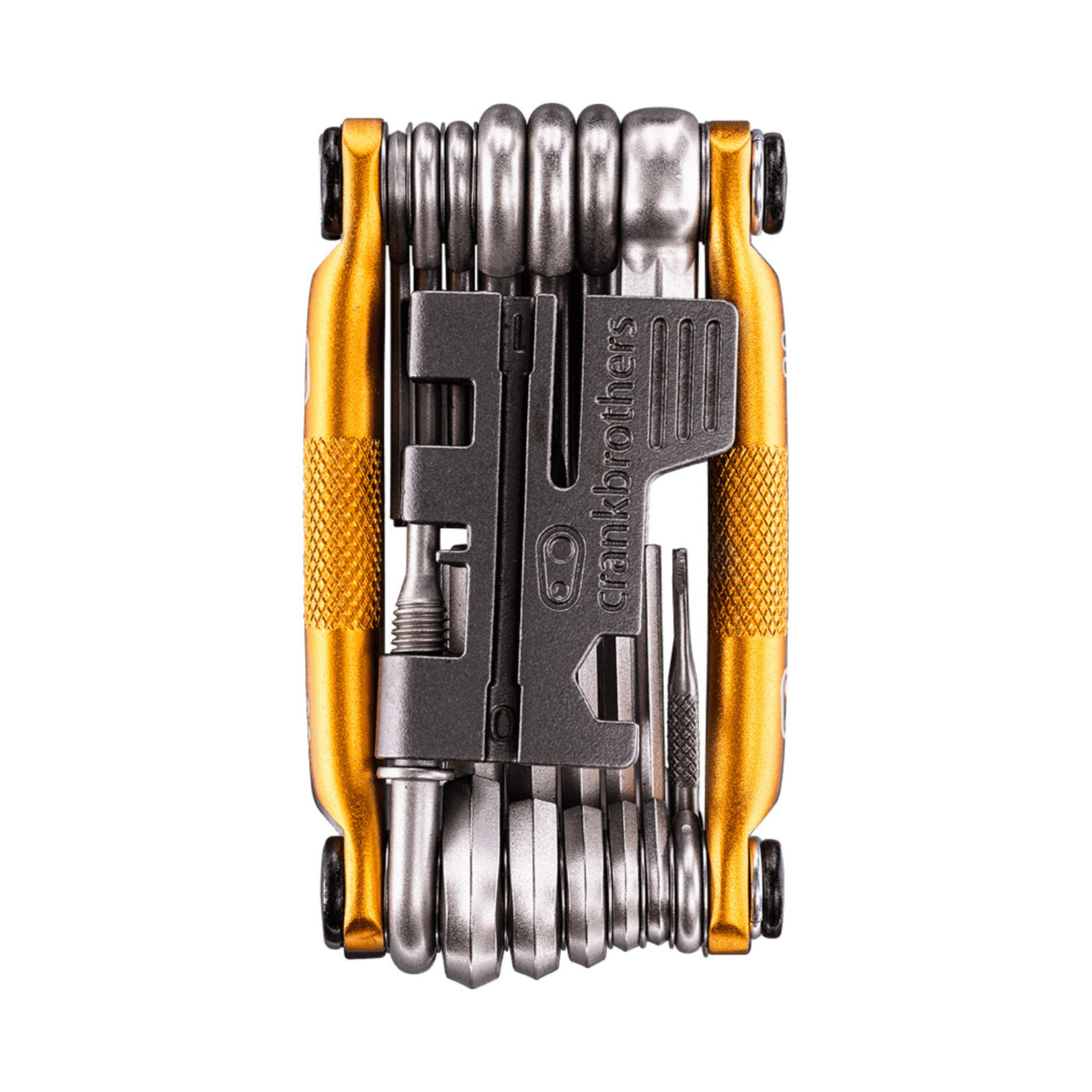 Crankbrothers CrankBrothers Multi-Twenty: 20 Lightweight Mini Tools in One, Gold