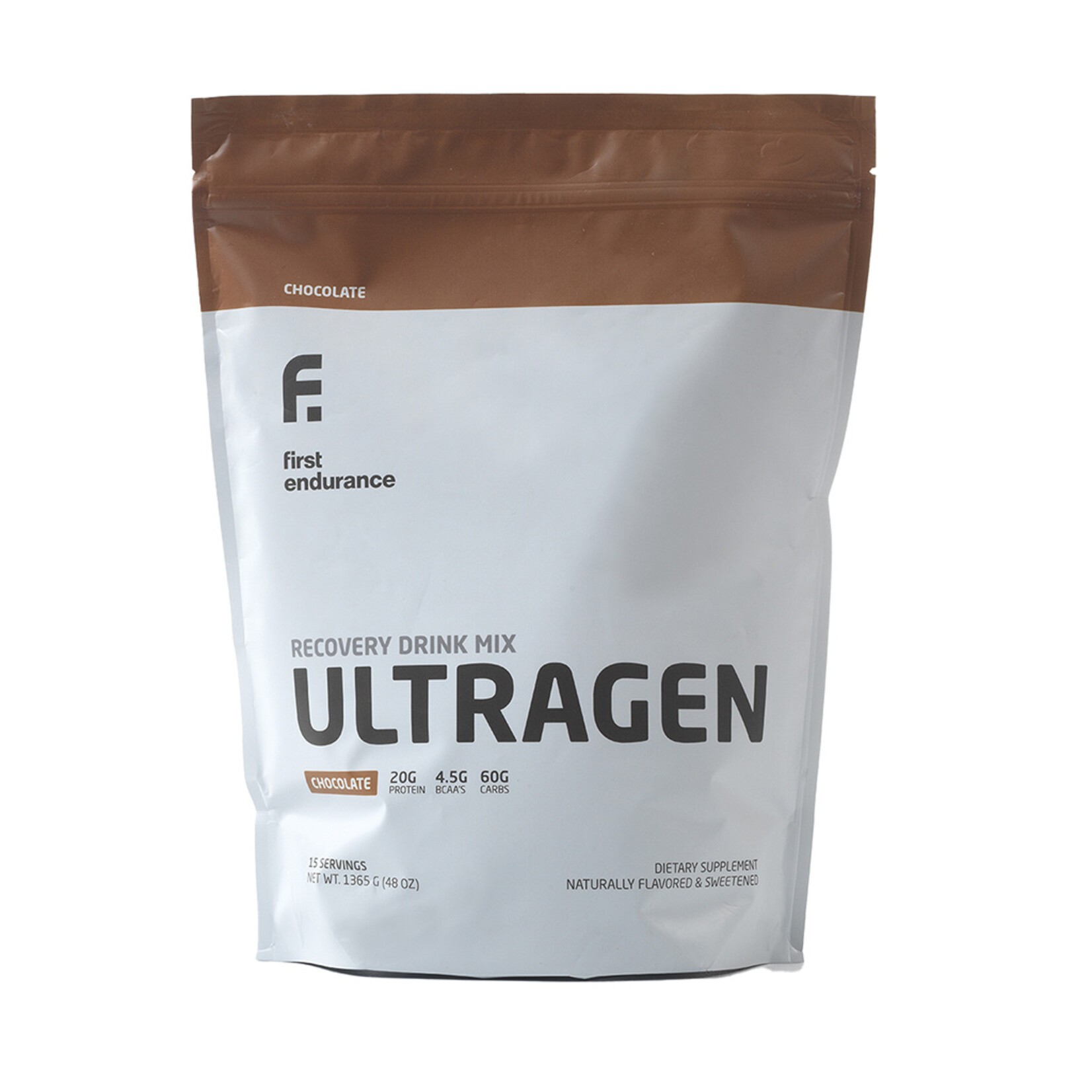 First Endurance First Endurance, Ultragen Recovery Drink Mix, 15 Servings, Chocolate