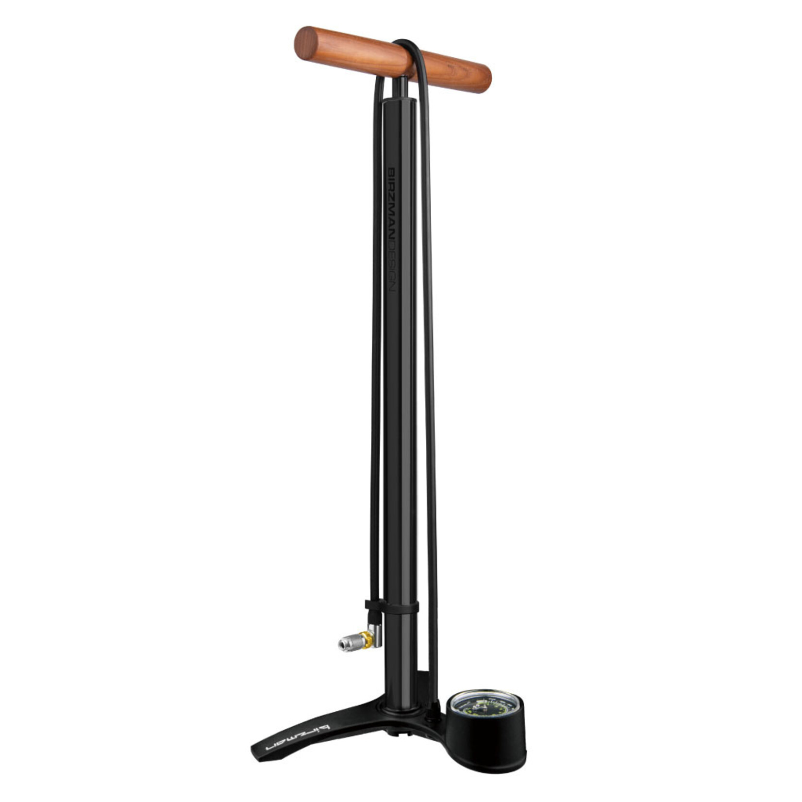 birzman Birzman The Pump Helix Valve Head MTB Floor Pump, Black