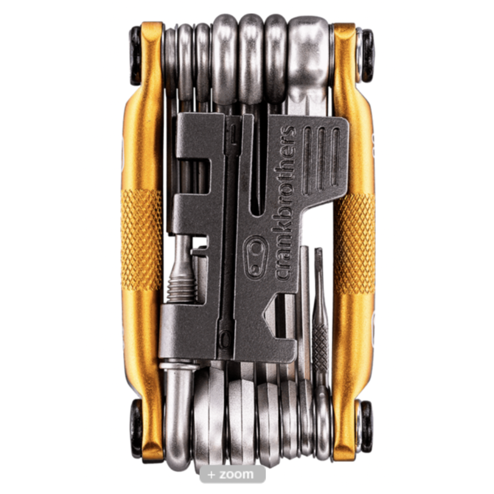 Crankbrothers CrankBrothers Multi-Twenty: 20 Lightweight Mini Tools in One, Gold