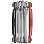 Crankbrothers Crankbrothers Multi-10 Mini Tool, Black/Red