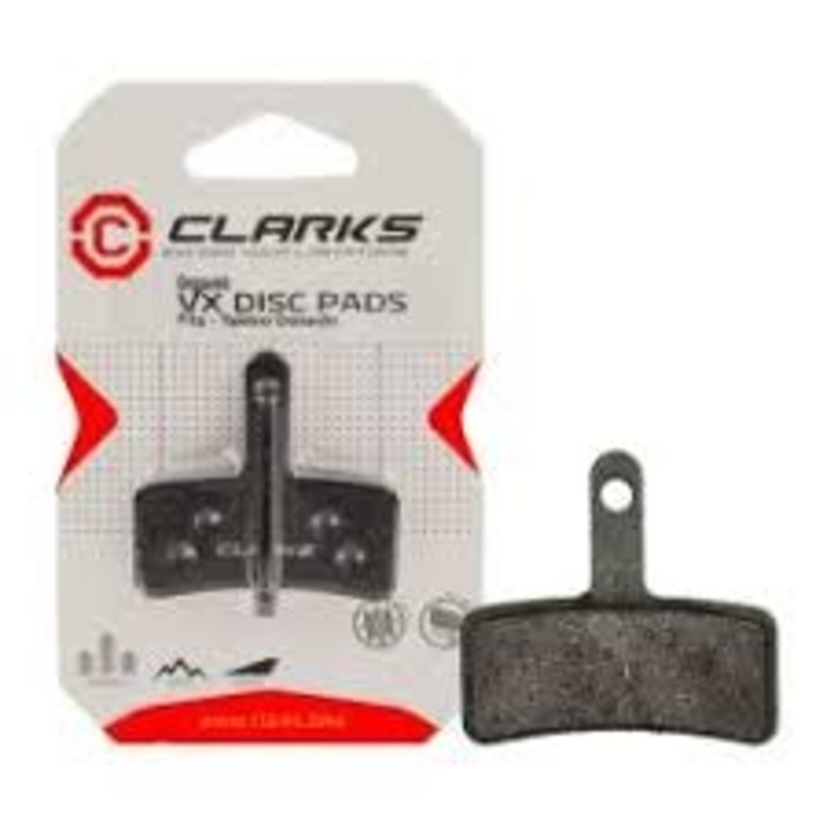 Clarks Clarks VX863C Brake Pad, Tektro Dorado, Organic