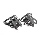 Specialized Specialized Road Platform Pedals w/ Toe Cages and Straps, 9/16