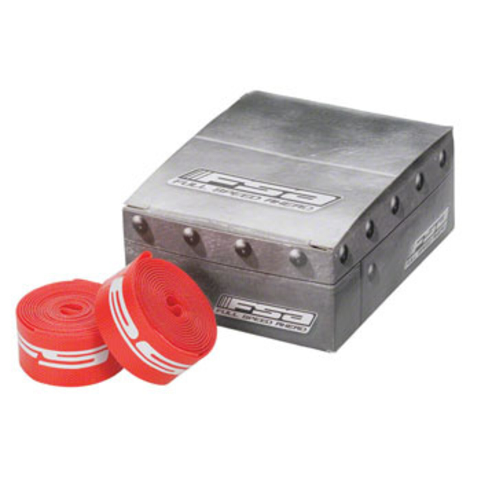 FSA Full Speed Ahead 700c x 17mm, Rim Strips, Red, Nylon
