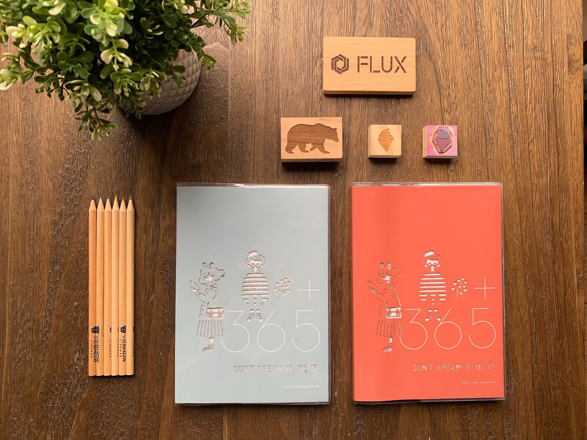 Dimanche makes personalized notebooks with their laser cutter