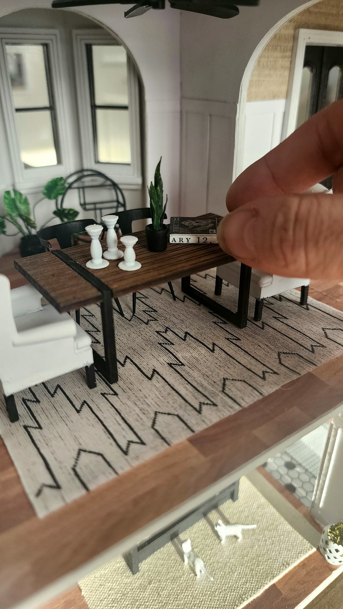 Rosa Moran - using a laser cutter to make miniatures