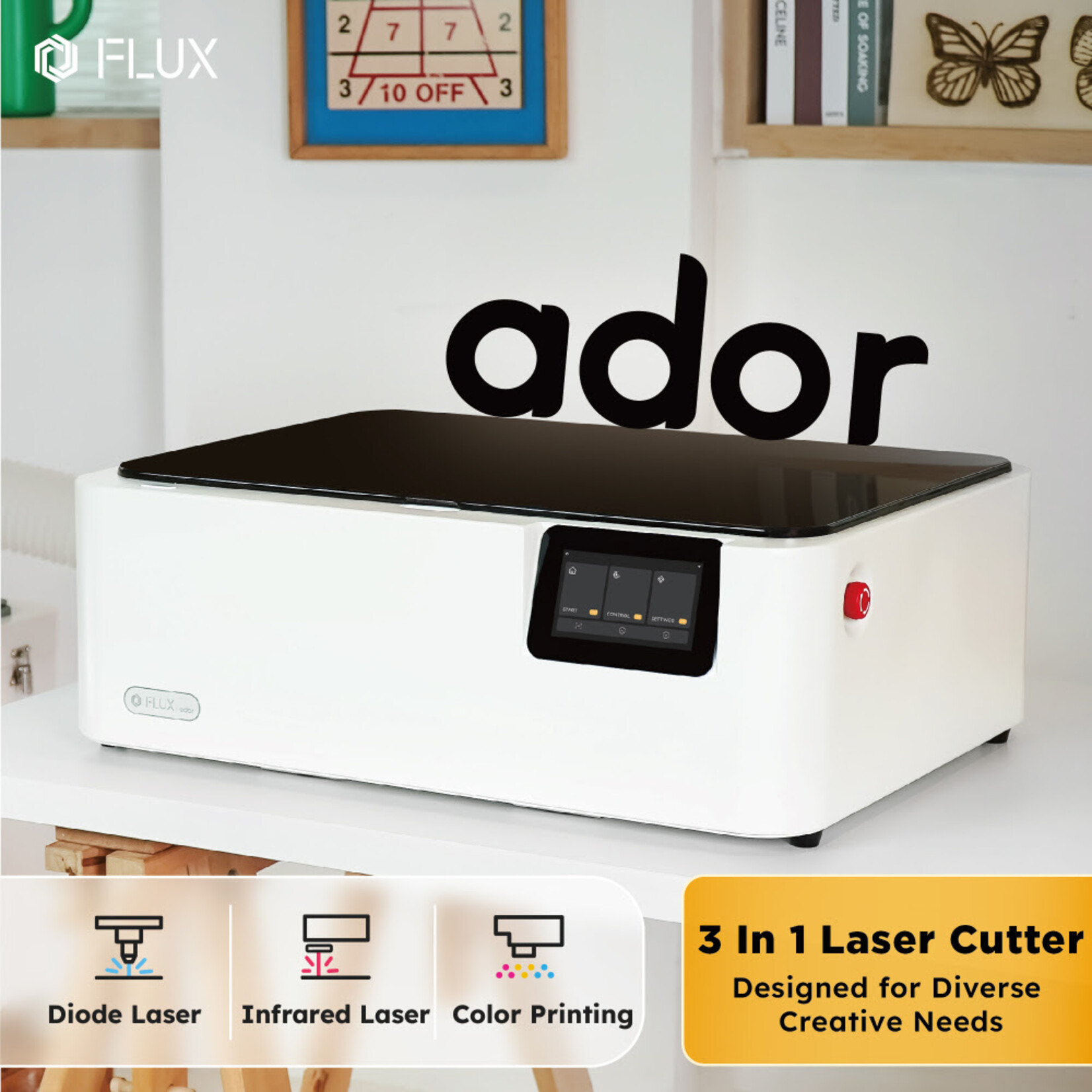 FLUX Open Box Gold Ador  20W