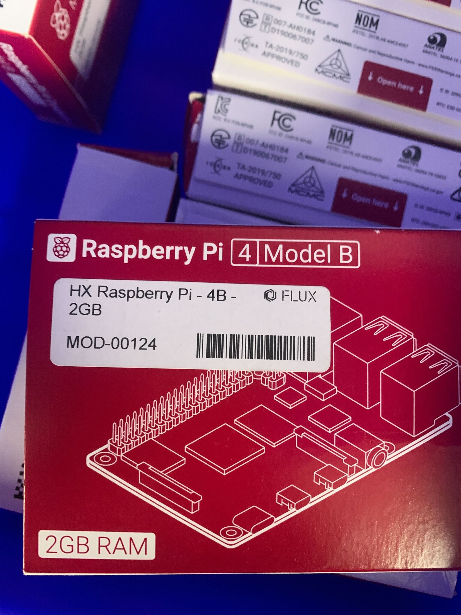Flx4 Raspberry Pi HX Raspberry Pi - 4B - 2GB MOD-00124 - FLUX USA