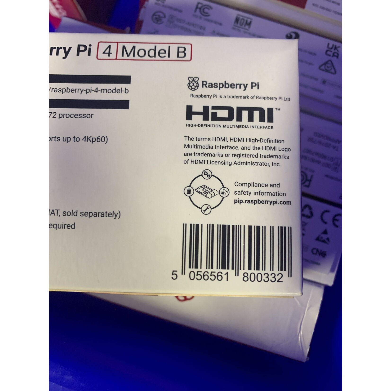 FLUX HX Raspberry Pi - 4B - 2GB MOD-00124