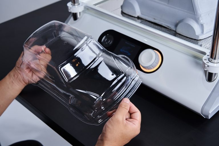 After cutting the excess material from the shell, your new mold is ready