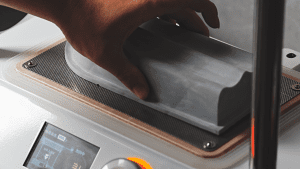 Vacuum forming the hull