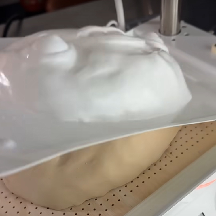 Removing the formed sheet from the mold