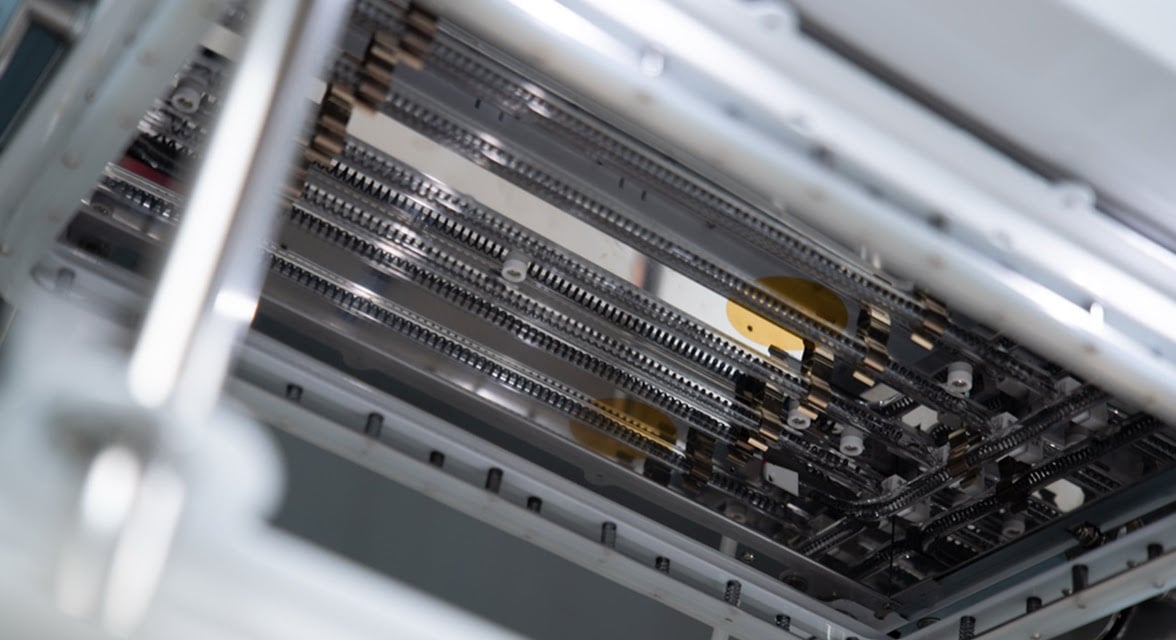 Heating element of the FORMART 3 showing the carbon fiber quartz heating tubes.