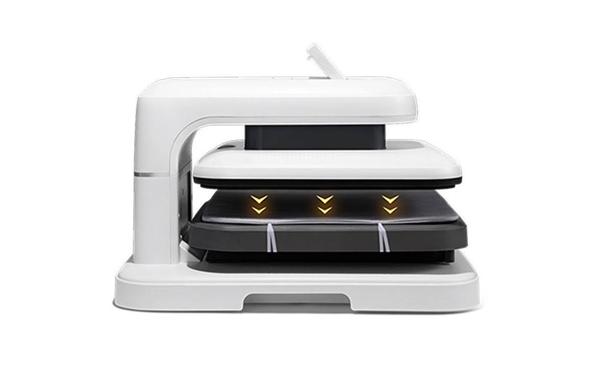 LOKLiK ImPress™ Auto 2-Smart in Daisy White seen from the side