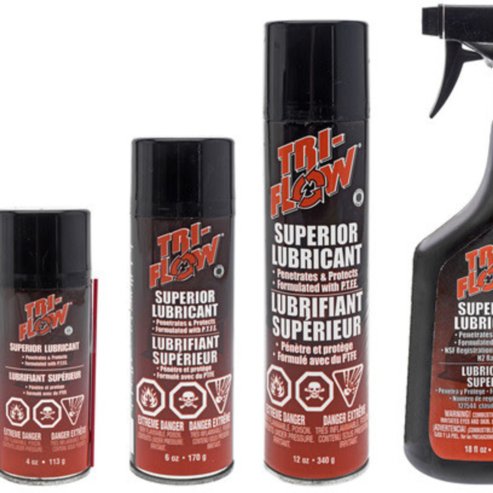 Tri Flow 6oz Aerosol Teflon Chain Lube Ecclestone Cycle Tri Flow 6oz Aerosol Teflon Chain Lube Ecclestone Cycle