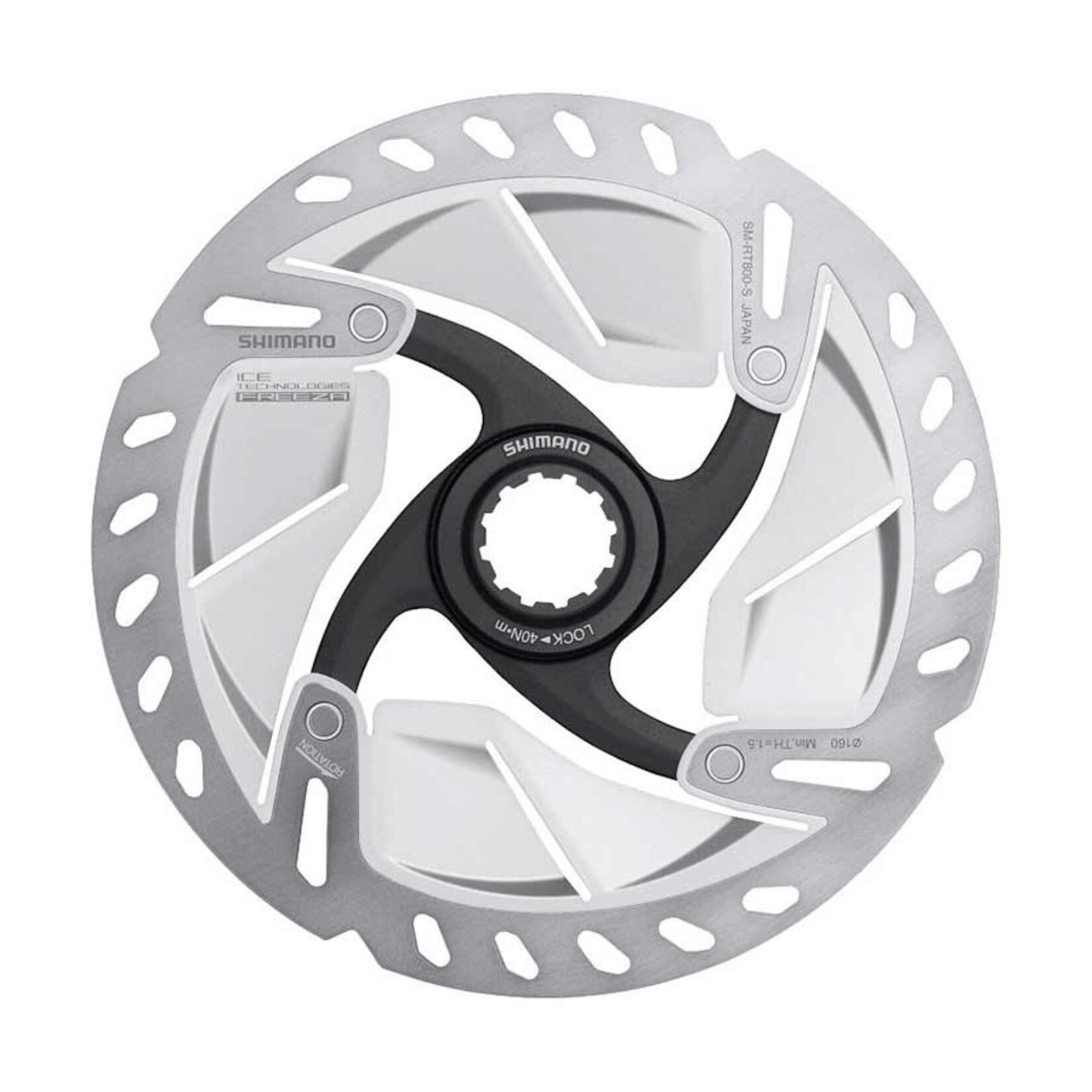 Shimano Ultegra SM-RT800, Disc brake rotor, Center Lock, 160mm