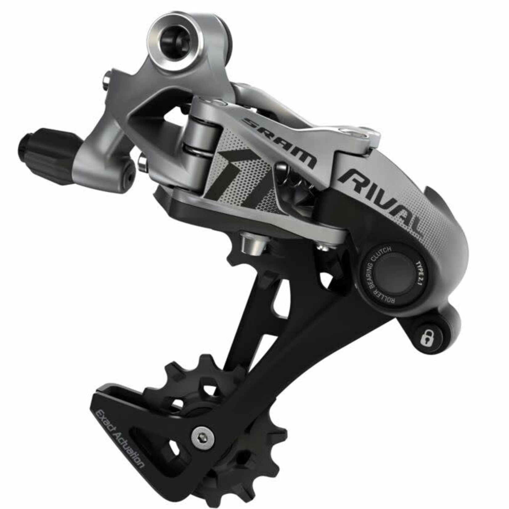 Sram Rival1 Type 2.1, Rear derailleur, 11sp., Long cage