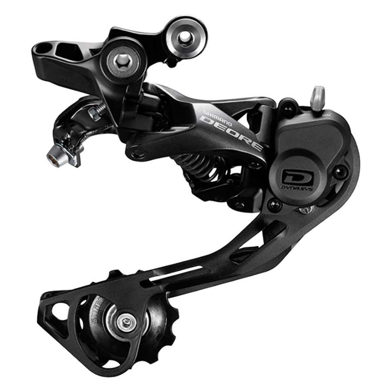 Shimano Deore RD-M6000, Rear derailleur, 10sp., SGS, Black