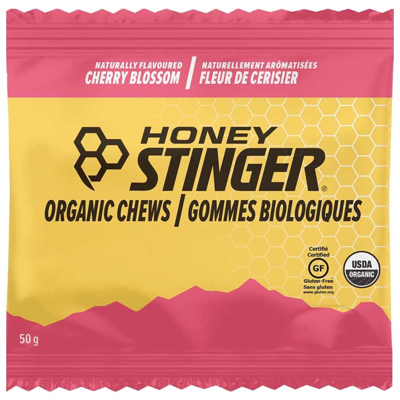 Honey Stinger Organic Energy Chews, 50g, Cherry Blossoms