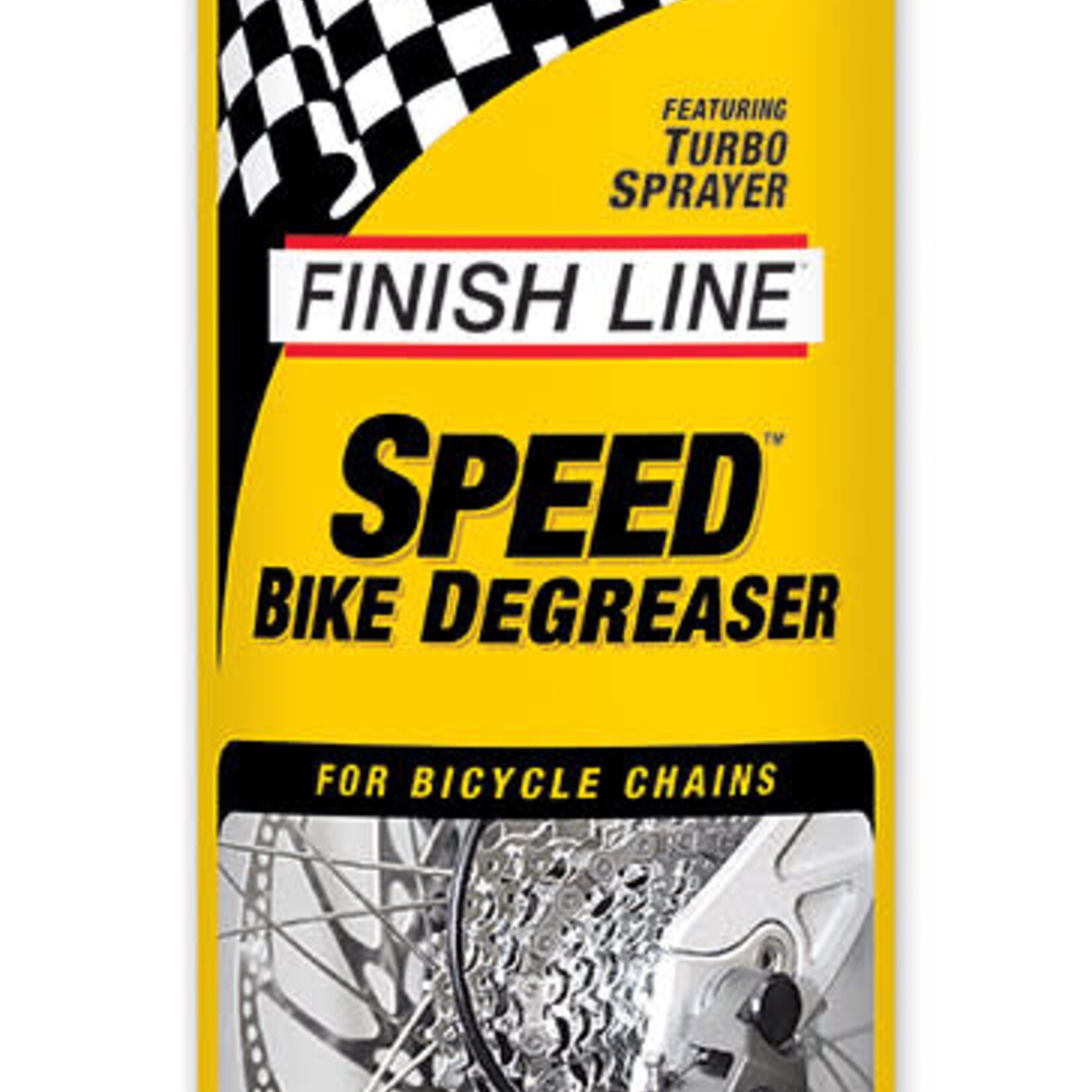 Finish Line Speed Bike Degreaser, 18oz Aerosol