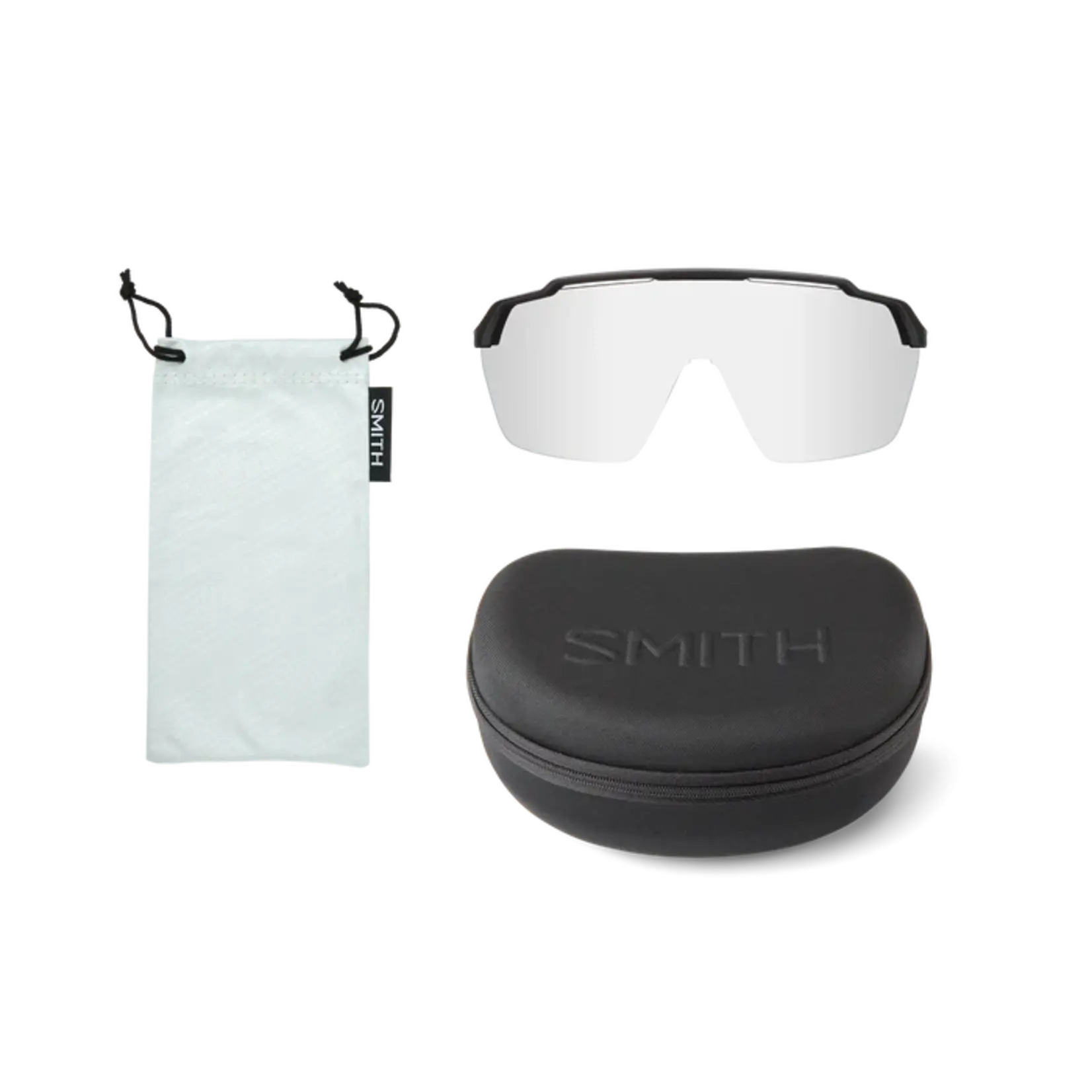Smith Shift MAG Sunglasses Matte Black w ChromoPop Black Lenses