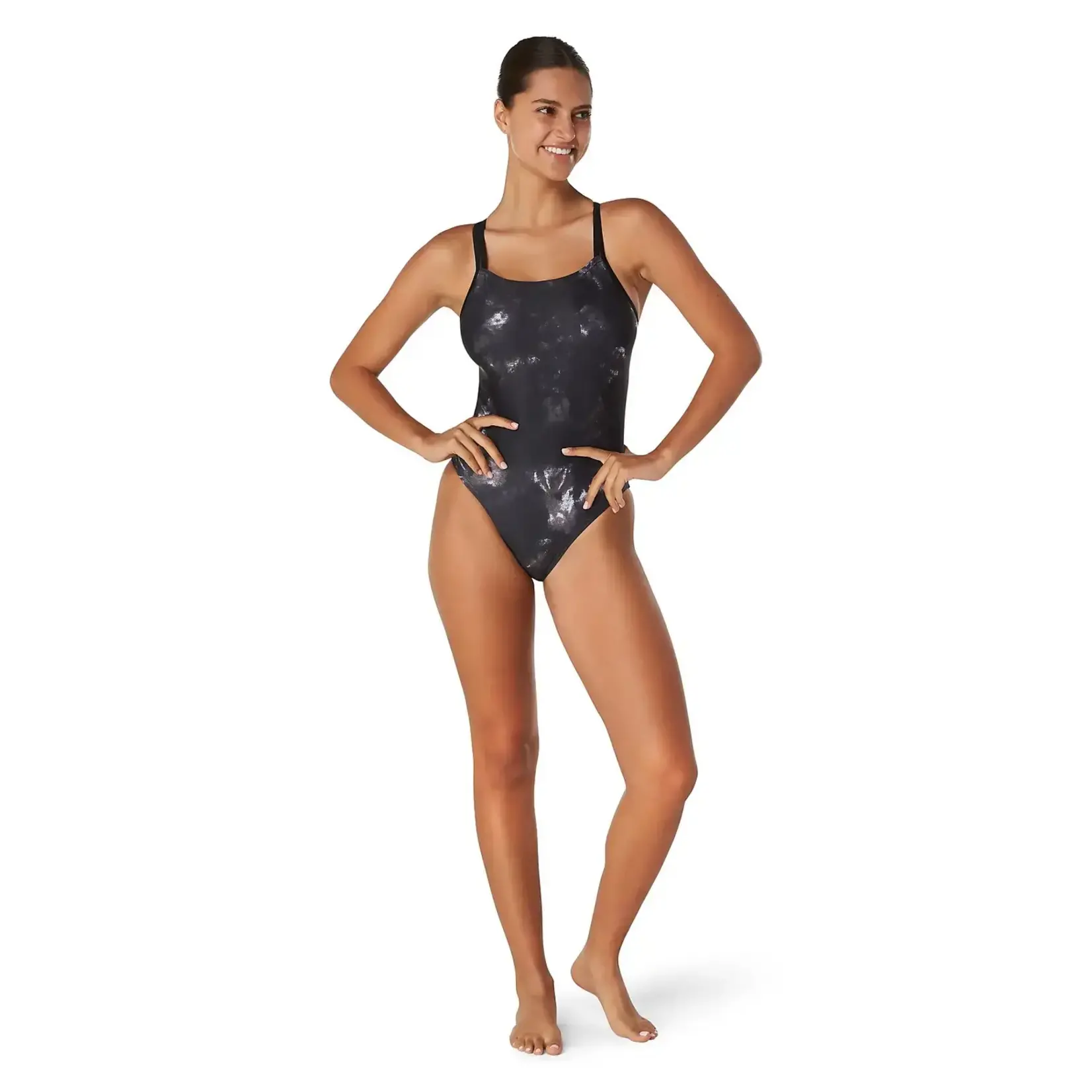 Speedo Women's Swimsuit Volt Back One Piece