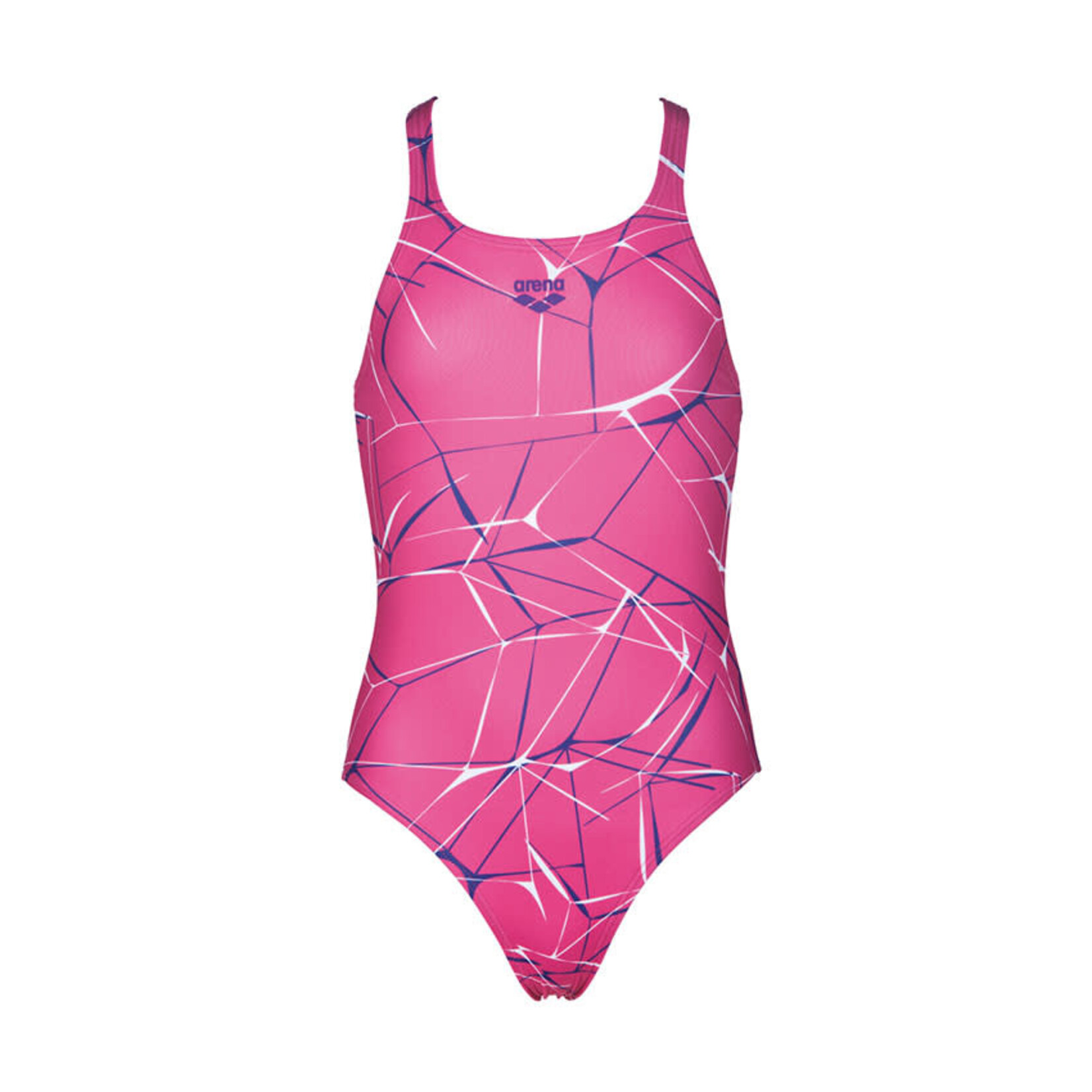 Arena Women`s Swimsuit Junior Girls Water New V-Back Pink - Size 26