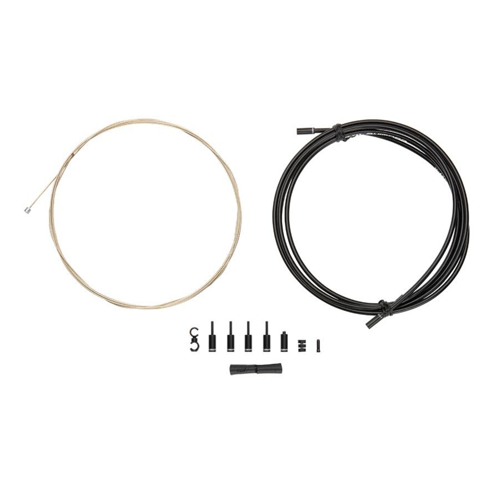 Jagwire Jagwire, Pro Shift 1x Kit, Shifter Cable and Housing Set, Stainless Steel, 2200mm, Black, Shimano/SRAM