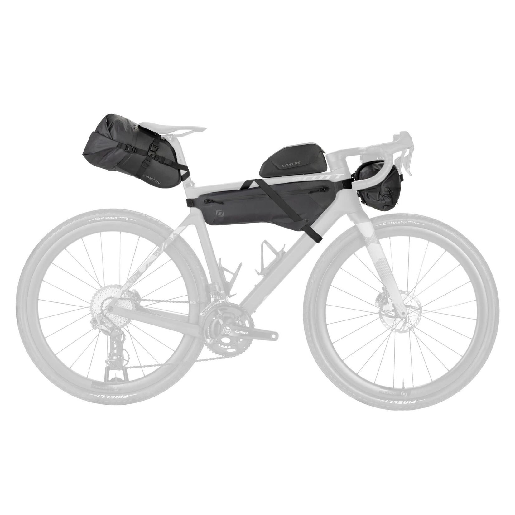 Syncros 296435 SADDLE PACK BLACK-OS^