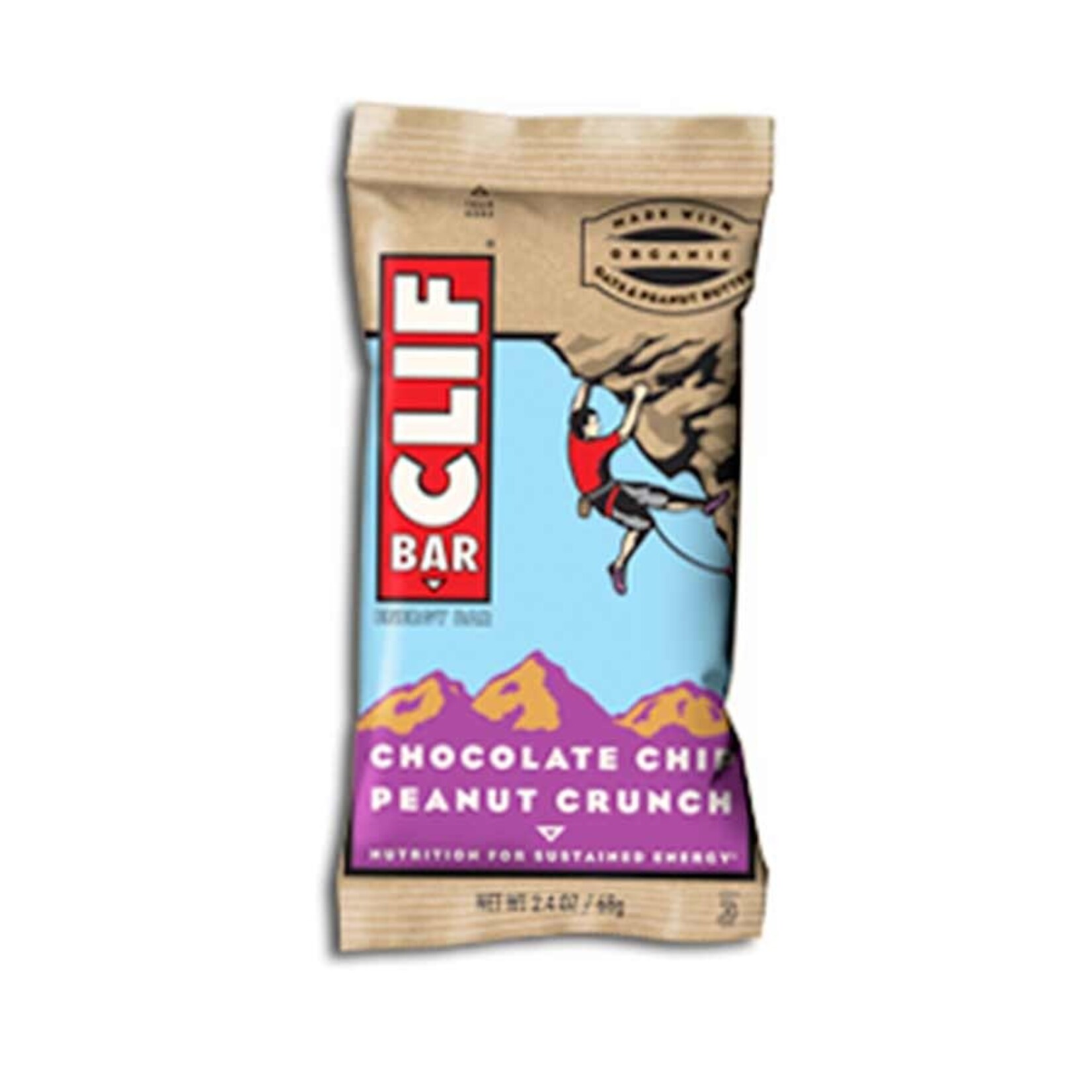 Clif Clif, Energy Bar - Chocolate Chip Peanut Crunch