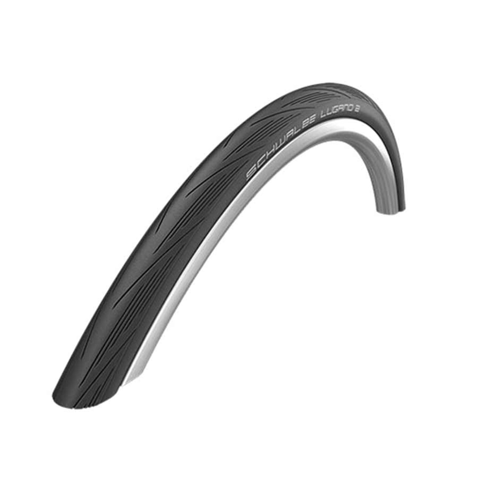 Schwalbe Schwalbe, Lugano II, Tire, 700x23C, Folding, Clincher, Silica, K-Guard, 50TPI, Black