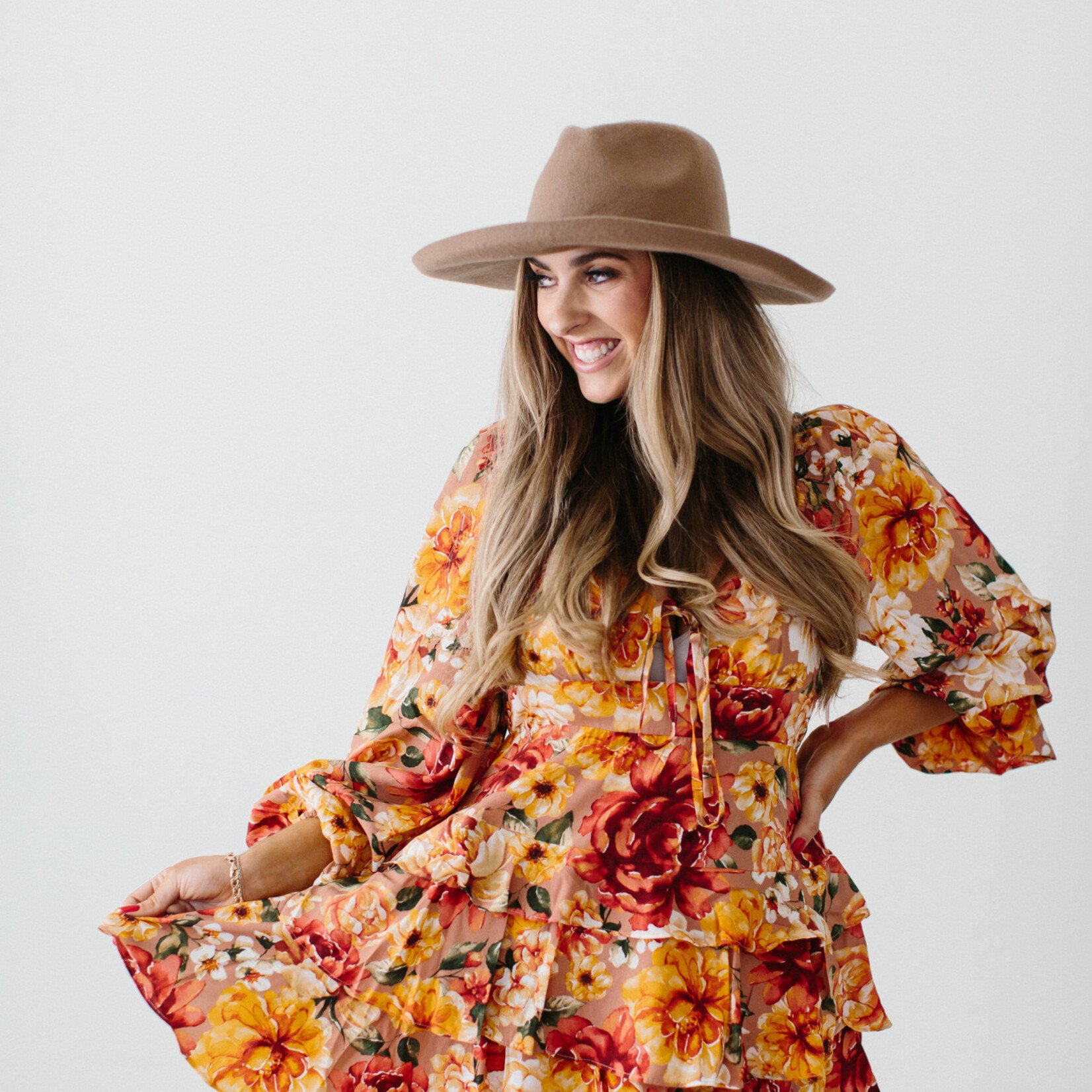 BUDDYLOVE Harvest Tiered Mini Dress