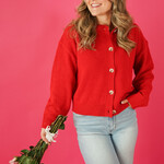 all:row Button Down Lucy Cardigan