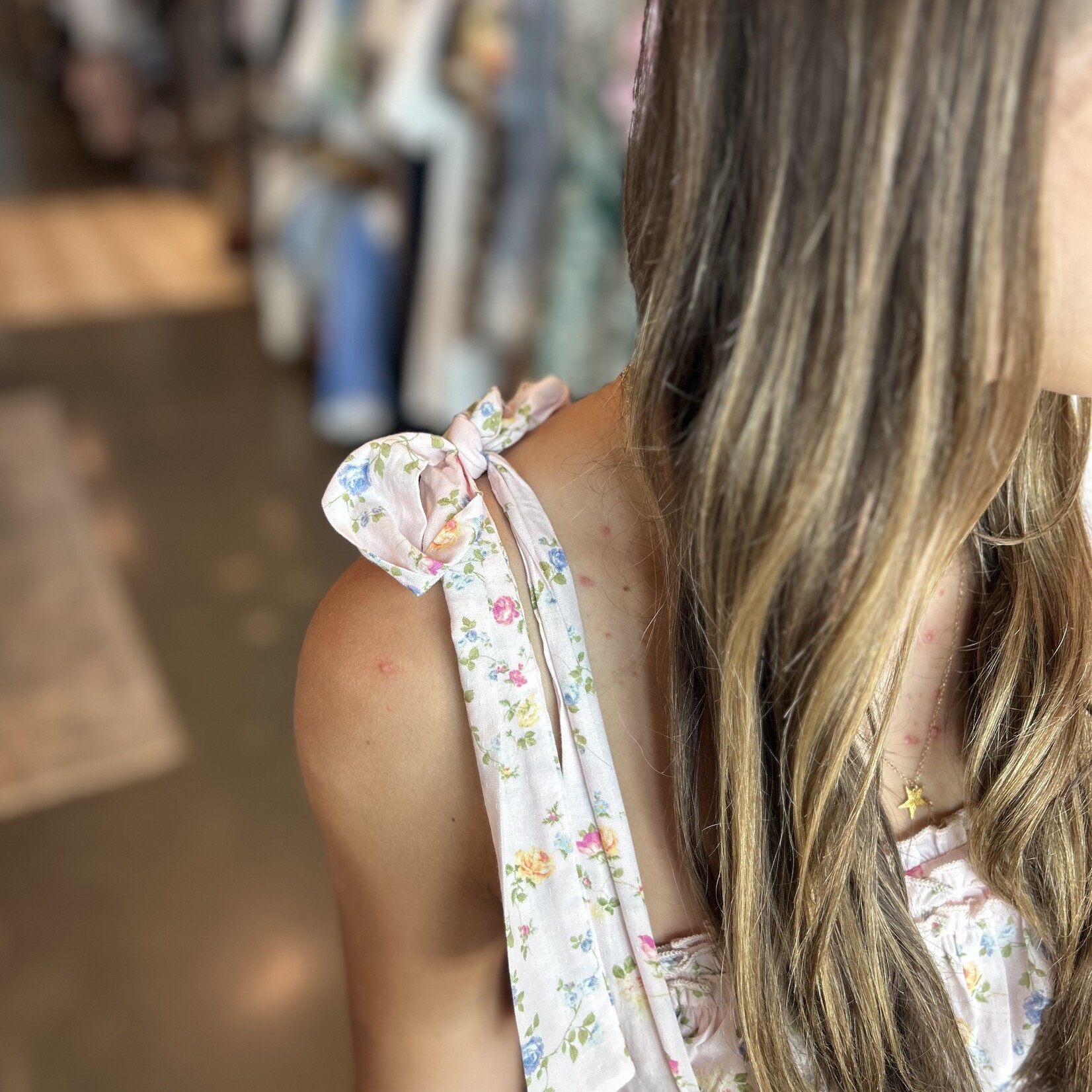 Three Tiered Ruffle Midi Dress