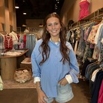 Le Lis Contrast Detail Oversized Shirt
