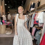 Floral Prairie Tiered Midi Dress