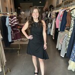 tcec Asymmetrical Ruched Detail Mini Dress