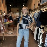 Striped Polo Sweater