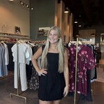 miou muse Raw Hem Tweed Mini Dress