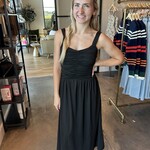 Stretchy Ruched Tank Dress